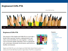 Tablet Screenshot of englewoodcliffspta.org